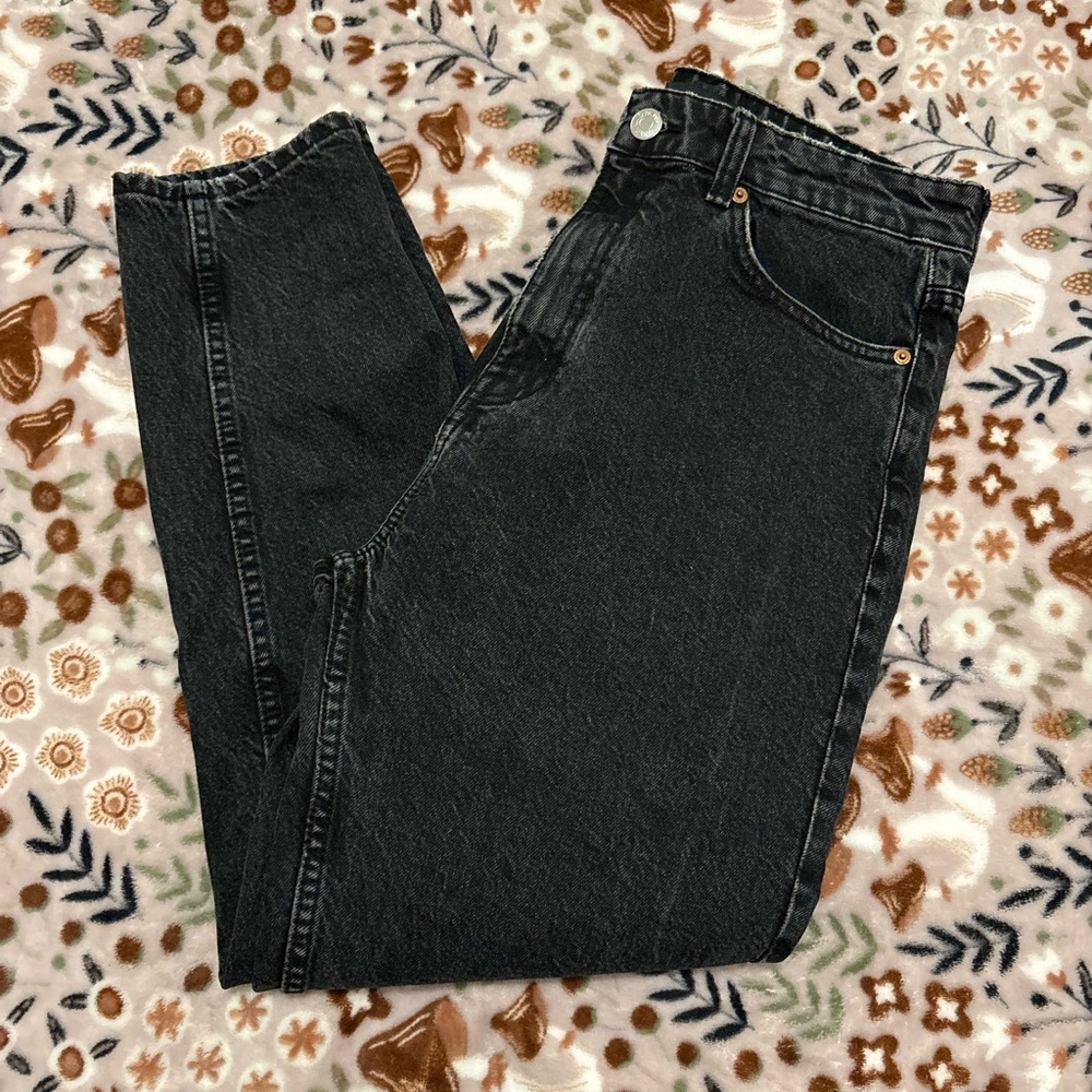 Zara Woman Black Straight Jeans - Picture 3 of 5